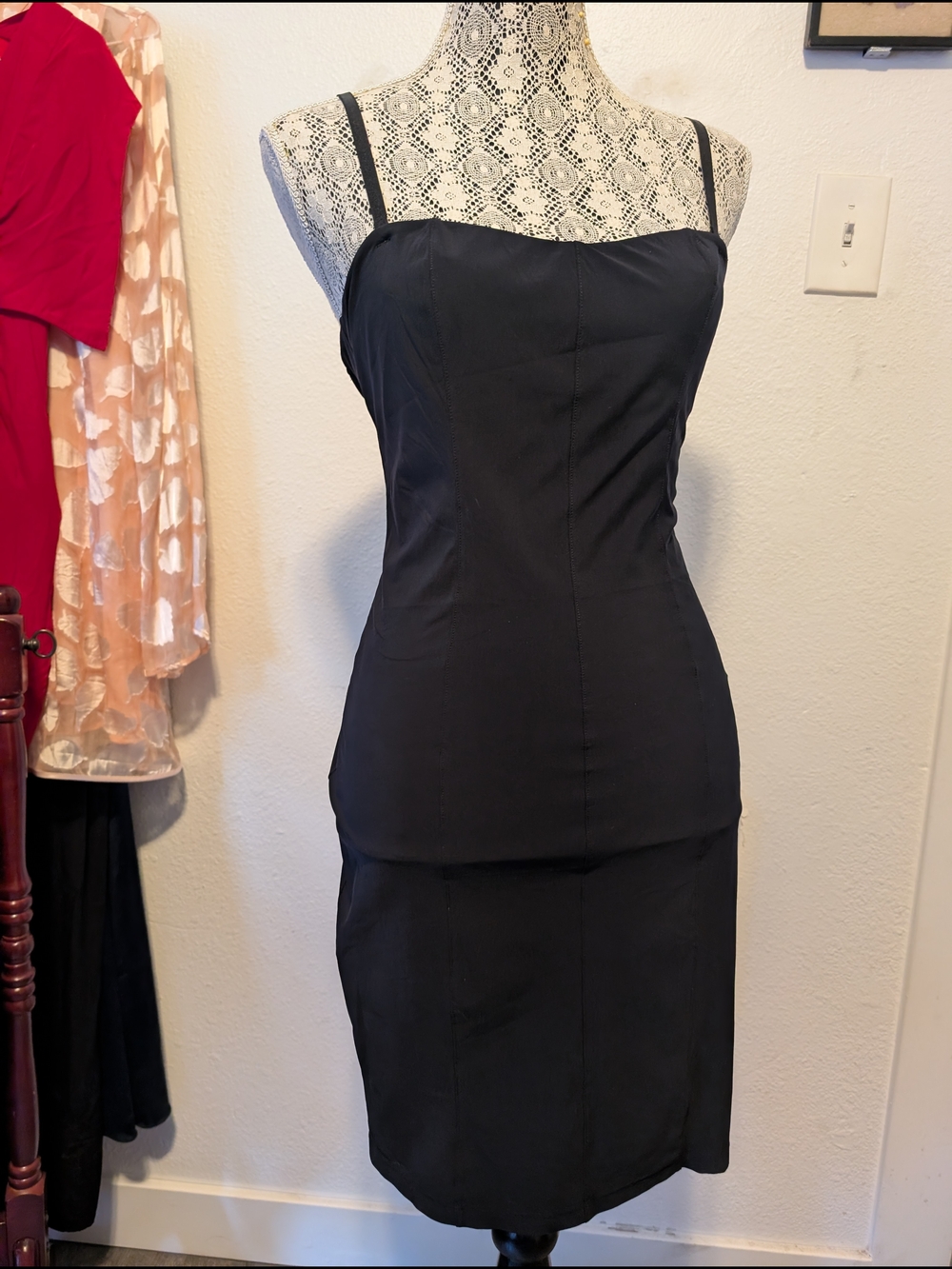 Victoria's Secret Black Very Sexy Bodycon Dress